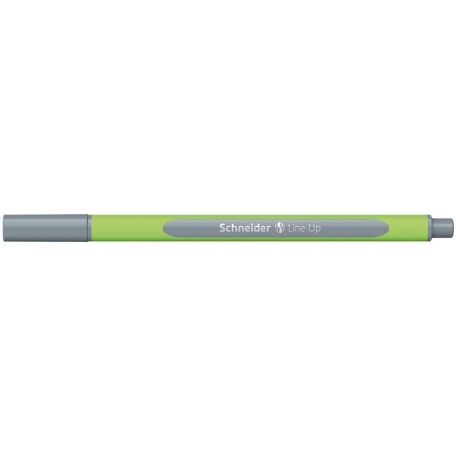 SCHNEIDER Tűfilc, 0,4 mm, SCHNEIDER "Line-Up", ezüstszürke