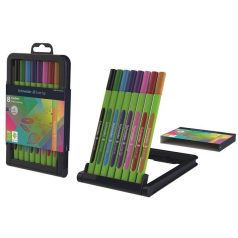   SCHNEIDER Tűfilc készlet, 0,4 mm, SCHNEIDER "Line-Up", 8 különböző szín