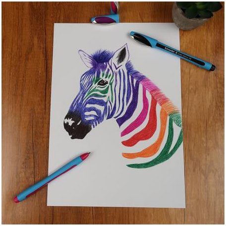 SCHNEIDER Golyóstoll, 0,7 mm, kupakos, SCHNEIDER "Slider Memo XB", fekete