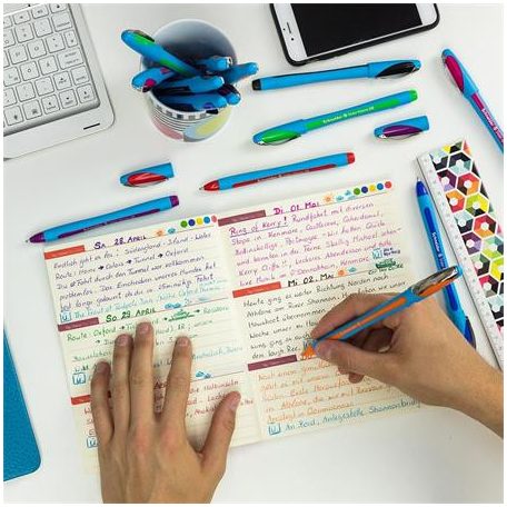 SCHNEIDER Golyóstoll, 0,7 mm, kupakos, SCHNEIDER "Slider Memo XB", fekete