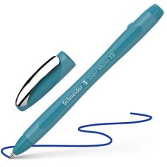   SCHNEIDER Golyóstoll, 0,7 mm, kupakos, SCHNEIDER "Slider Memo XB", pávakék