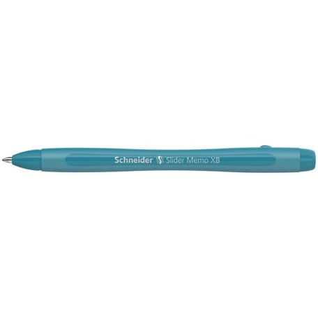 SCHNEIDER Golyóstoll, 0,7 mm, kupakos, SCHNEIDER "Slider Memo XB", pávakék