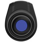 SCHNEIDER Golyóstoll, 0,5 mm, nyomógombos, fekete színű tolltest, SCHNEIDER "Reco", kék