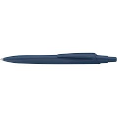   SCHNEIDER Golyóstoll, 0,5 mm, nyomógombos, sötétkék színű tolltest, SCHNEIDER "Reco", kék