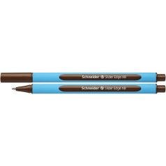   SCHNEIDER Golyóstoll, 0,7 mm, kupakos, SCHNEIDER "Slider Edge XB", barna