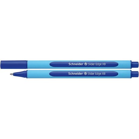 SCHNEIDER Golyóstoll, 0,7 mm, kupakos, SCHNEIDER "Slider Edge XB", kék