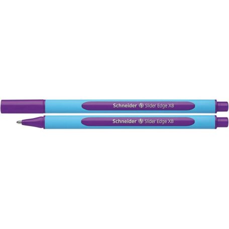 SCHNEIDER Golyóstoll, 0,7 mm, kupakos, SCHNEIDER "Slider Edge XB", lila