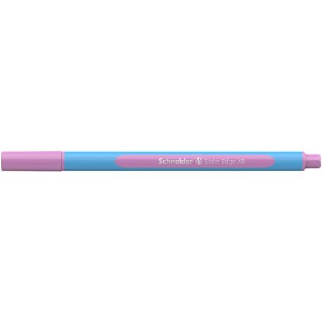 SCHNEIDER Golyóstoll, 0,7 mm, kupakos, SCHNEIDER "Slider Edge XB Pastel", lila