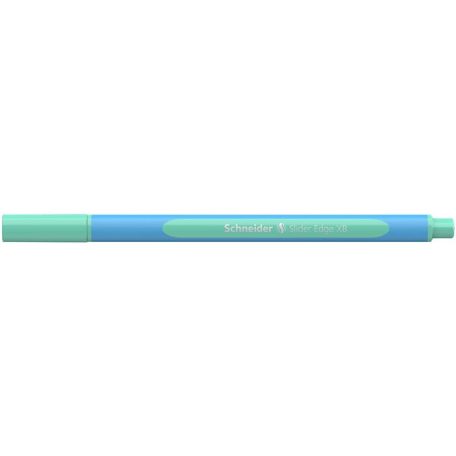 SCHNEIDER Golyóstoll, 0,7 mm, kupakos, SCHNEIDER "Slider Edge XB Pastel", menta