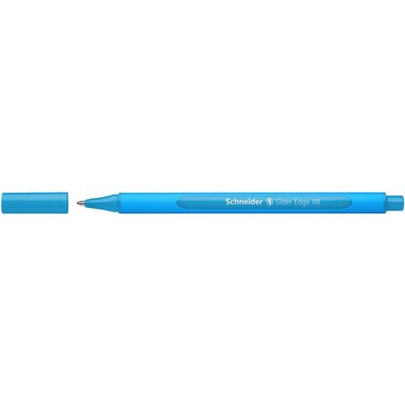 SCHNEIDER Golyóstoll, 0,7 mm, kupakos, SCHNEIDER "Slider Edge XB", világoskék