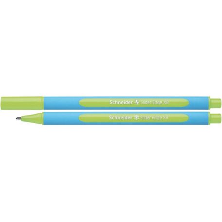 SCHNEIDER Golyóstoll, 0,7 mm, kupakos, SCHNEIDER "Slider Edge XB", világoszöld