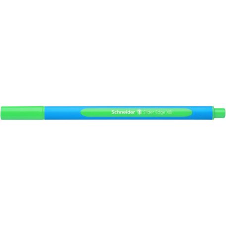 SCHNEIDER Golyóstoll, 0,7 mm, kupakos, SCHNEIDER "Slider Edge XB", zöld