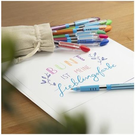 SCHNEIDER Golyóstoll, 0,7 mm, kupakos, SCHNEIDER "Slider Basic XB", fekete