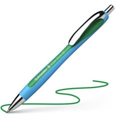   SCHNEIDER Golyóstoll, 0,7 mm, nyomógombos, SCHNEIDER "Slider Rave XB", zöld
