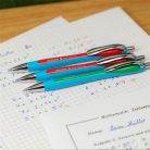 SCHNEIDER Golyóstoll, 0,7 mm, nyomógombos, SCHNEIDER "Slider Rave XB", zöld