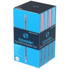 SCHNEIDER Golyóstoll, 0,5 mm, kupakos, SCHNEIDER "Tops 505 M Bubble Gum" kék, limitált kiadás