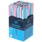 SCHNEIDER Golyóstoll, 0,5 mm, kupakos, SCHNEIDER "Tops 505 M Bubble Gum" kék, limitált kiadás