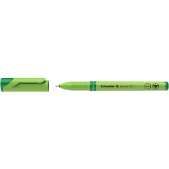   SCHNEIDER Tűfilc, 0,4 mm, cserélhető betétes, SCHNEIDER "Topliner 911", zöld