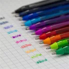 SCHNEIDER Golyóstoll készlet, 0,5 mm, kupakos, SCHNEIDER "Vizz", vegyes színek