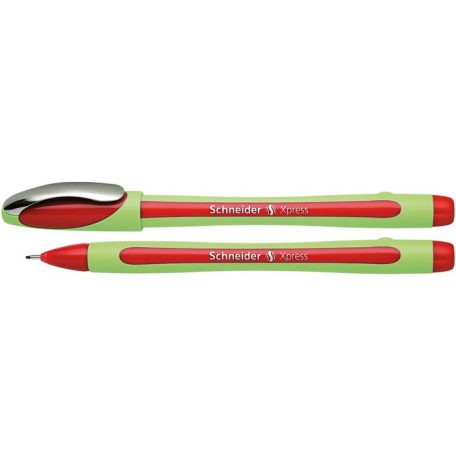 SCHNEIDER Tűfilc, 0,8 mm, SCHNEIDER "Xpress", piros