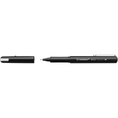 STABILO Tűfilc, 0,4 mm, STABILO "dr!ver", piros