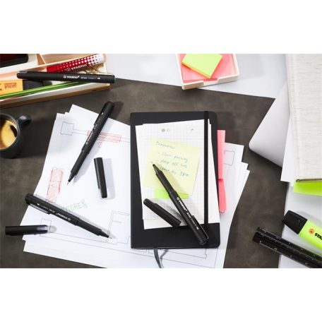 STABILO Tűfilc, 0,4 mm, STABILO "dr!ver", kék