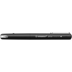 STABILO Tűfilc, 0,4 mm, STABILO "dr!ver", fekete