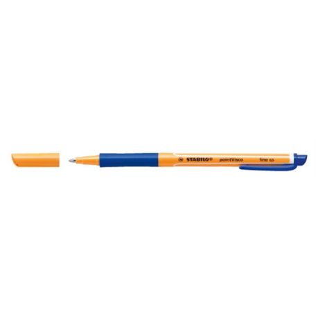 STABILO Rollertoll, 0,5 mm, STABILO "PointVisco", kék