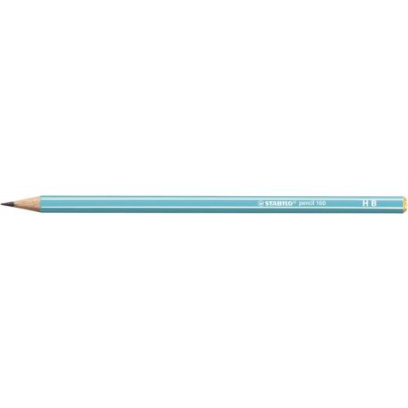 STABILO Grafitceruza, HB, hatszögletű, STABILO "Pencil 160", kék