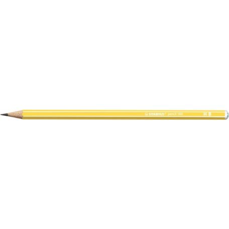 STABILO Grafitceruza, HB, hatszögletű, STABILO "Pencil 160", sárga