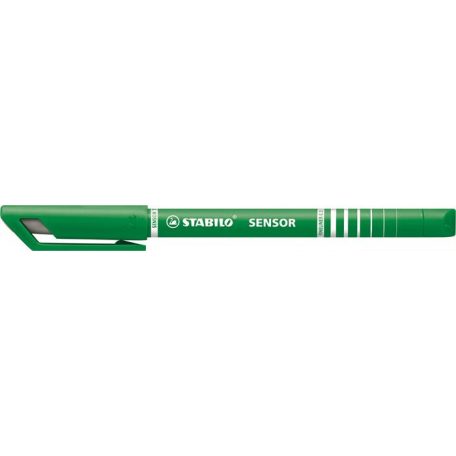 STABILO Tűfilc, 0,3 mm, STABILO "Sensor", zöld