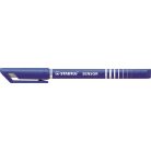 STABILO Tűfilc, 0,3 mm, STABILO "Sensor", kék
