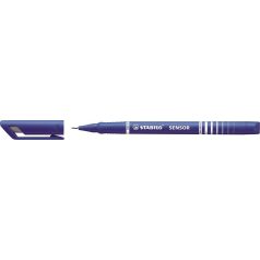 STABILO Tűfilc, 0,3 mm, STABILO "Sensor", kék