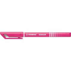   STABILO Tűfilc, 0,3 mm, STABILO "Sensor", rózsaszín