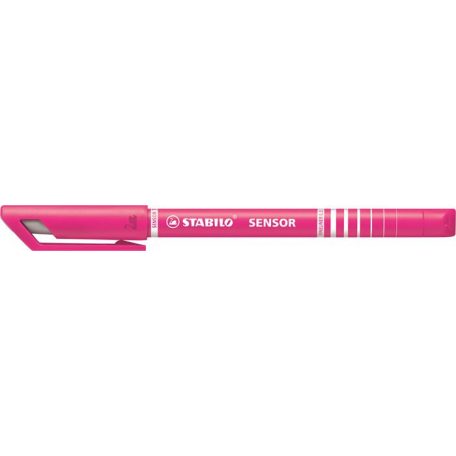 STABILO Tűfilc, 0,3 mm, STABILO "Sensor", rózsaszín
