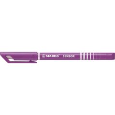 STABILO Tűfilc, 0,3 mm, STABILO "Sensor", lila