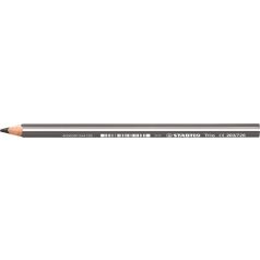   STABILO Színes ceruza, háromszögletű, vastag, STABILO "Trio thick", szürke