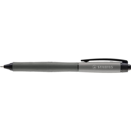 STABILO Zseléstoll, 0,4 mm, nyomógombos, STABILO "Palette", fekete