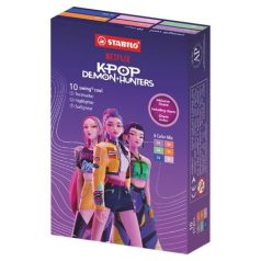   STABILO Szövegkiemelő készlet, 1-4 mm, STABILO "Swing Cool" " K-Pop démonvadászok", 6 különböző szín