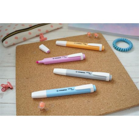 STABILO Szövegkiemelő, 1-4 mm, STABILO "Swing Cool Pastel", jeges kék