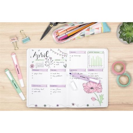 STABILO Szövegkiemelő, 1-4 mm, STABILO "Swing Cool Pastel", jeges kék