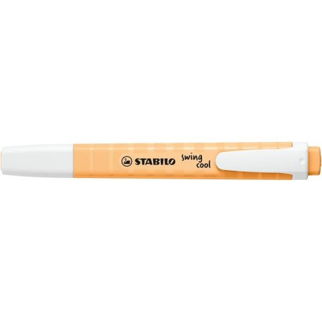 STABILO Szövegkiemelő, 1-4 mm, STABILO "Swing cool Pastel", halvány narancs