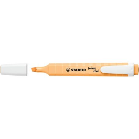 STABILO Szövegkiemelő, 1-4 mm, STABILO "Swing cool Pastel", halvány narancs
