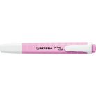 STABILO Szövegkiemelő, 1-4 mm, STABILO "Swing cool Pastel", deres málna