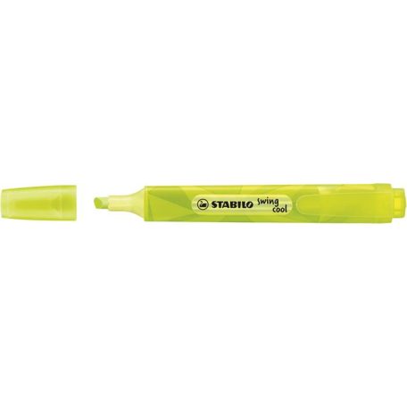 STABILO Szövegkiemelő, 1-4 mm, STABILO "Swing Cool", sárga