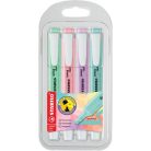 STABILO Szövegkiemelő készlet, 1-4 mm, STABILO "Swing cool Pastel", 4 különböző szín