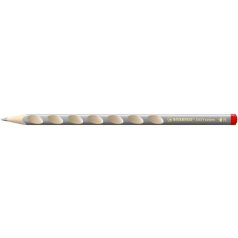   STABILO Színes ceruza, háromszögletű, jobbkezes, vastag, STABILO "EASYcolors", ezüst