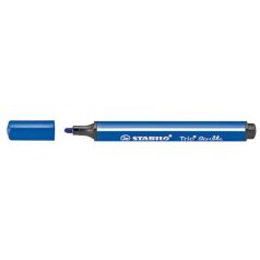   STABILO Filctoll, 1,5-2 mm, rugós hegy, STABILO "Trio Scribbi", kék