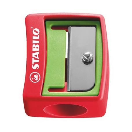 STABILO Hegyező, egylyukú, STABILO "Woody 3 in 1", vegyes színek