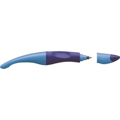 STABILO Rollertoll, 0,5 mm, balkezes, kék tolltest, STABILO "EASYoriginal Start", kék írásszín